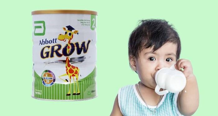 Sữa bột Abbott Grow số 2 vị vani 900g (6 - 12 tháng tuổi)