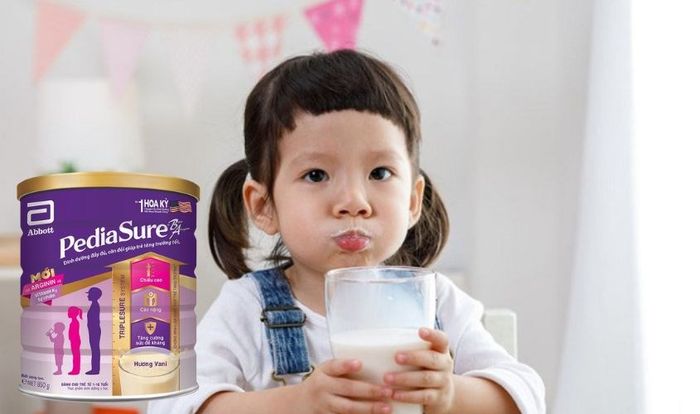 Sữa Pediasure chỉ dành cho trẻ từ 1 đến 10 tuổi