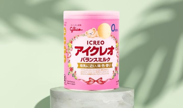 Sữa bột Glico Icreo số 0 vị nhẹ nhàng 800g (0 - 12 tháng)