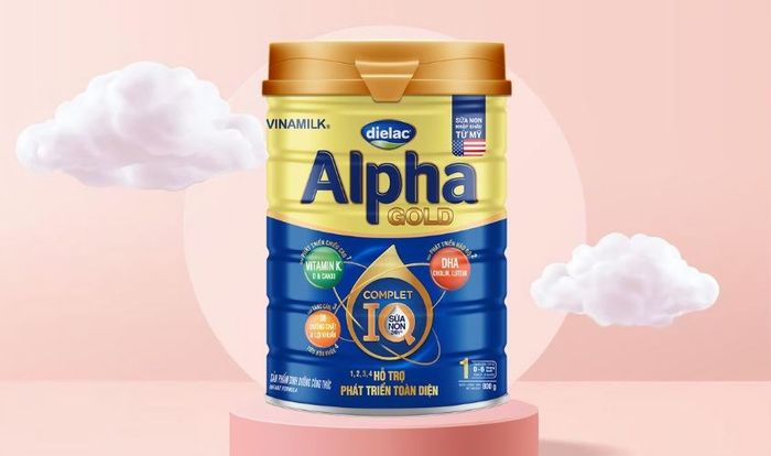 🍼 Sữa bột Dielac Alpha Gold IQ số 1 800g (0 - 6 tháng)