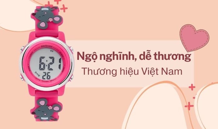 Mua Đồng hồ trẻ em Smile Kid 34 mm chống nước SL382-1