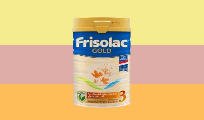 Sữa bột Frisolac Gold số 3 dung tích 850g (12 - 24 tháng)