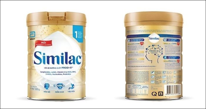 Sữa bột Similac 5G số 1 900g (0 - 6 tháng)