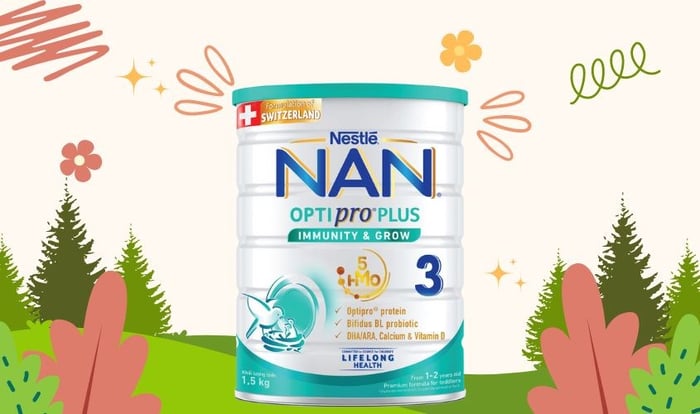 Sữa bột NAN Optipro Plus số 3 1.5 kg (1 - 2 tuổi)