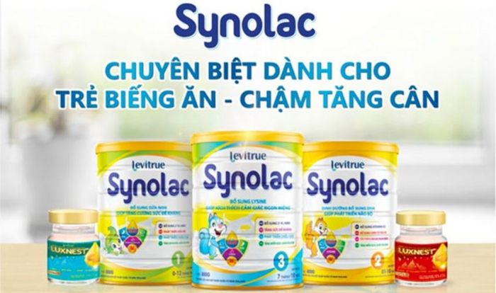 Sữa non Synolac: Dinh dưỡng cao cấp cho sức khỏe