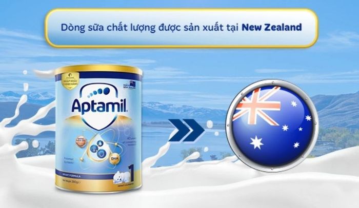 Sữa bột Aptamil Infant Formula số 1 380g (0 - 12 tháng)