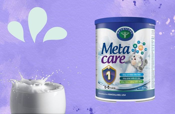 MetaCare là dòng sữa dành cho trẻ em của thương hiệu Nutricare Việt Nam