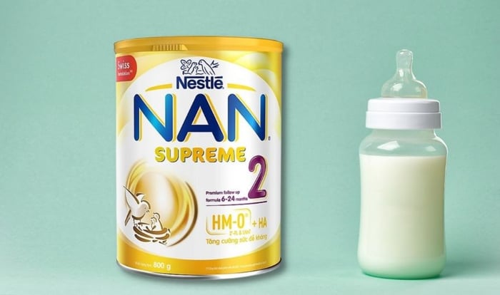 Sản phẩm sữa Nan Supreme có giá cả phải chăng