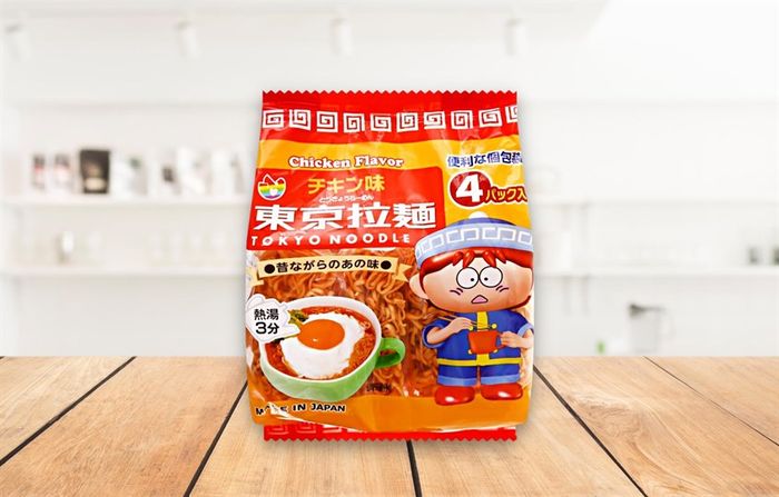 4 gói mì ăn dặm gà Tokyo Noodle 120g (dành từ 1 tuổi)