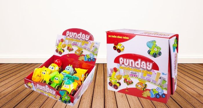 Bộ đồ chơi xe trớn công trình Funday