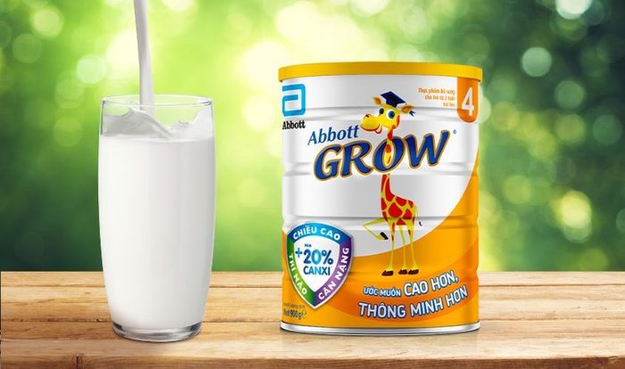 Sữa bột Abbott Grow số 4 vị vani 900g (trên 2 tuổi)