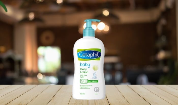 Kem dưỡng da hạt bơ cho bé Cetaphil Daily Lotion 400 ml