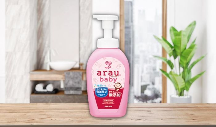 Nước rửa bình sữa Arau Baby chai 500 ml