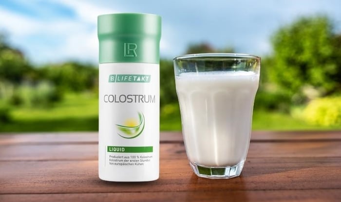 Sữa non Colostrum do tập đoàn LR Life Takt Đức sản xuất