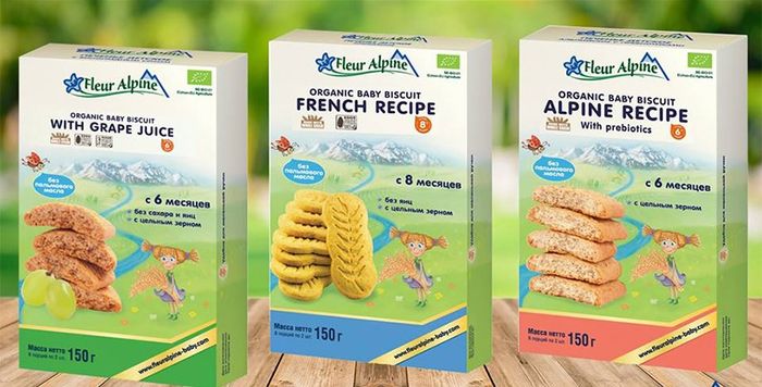 Bánh ăn dặm Fleur Alpine Organic