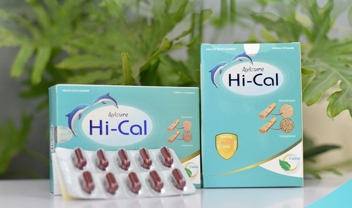 Viên uống Avisure Hi-Cal hỗ trợ xương và răng chắc khỏe 60 viên (từ 6 tuổi)