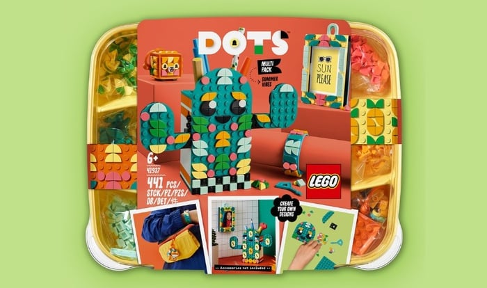 Lego Dots 41937 - Đồ chơi lắp ráp phụ kiện mùa hè đáng yêu