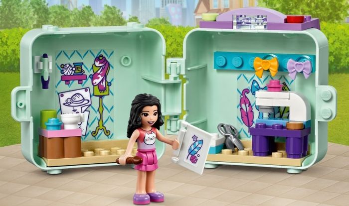 Đồ chơi lắp ráp hộp phụ kiện ngày hè của Emma Lego Friends 41668 (58 chi tiết)