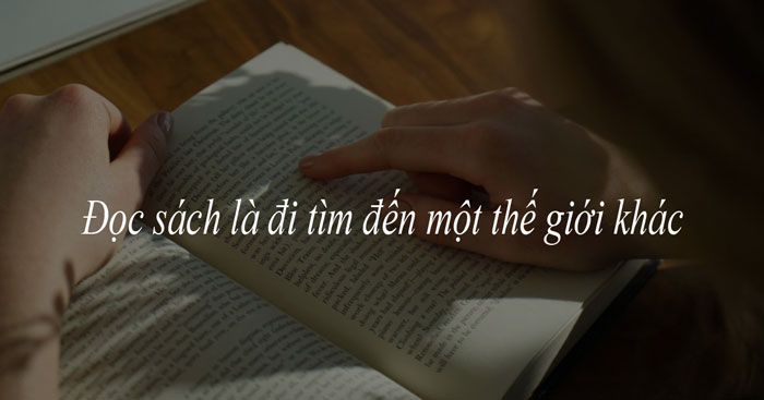 Thảo luận về việc Đọc sách là khám phá một thế giới mới