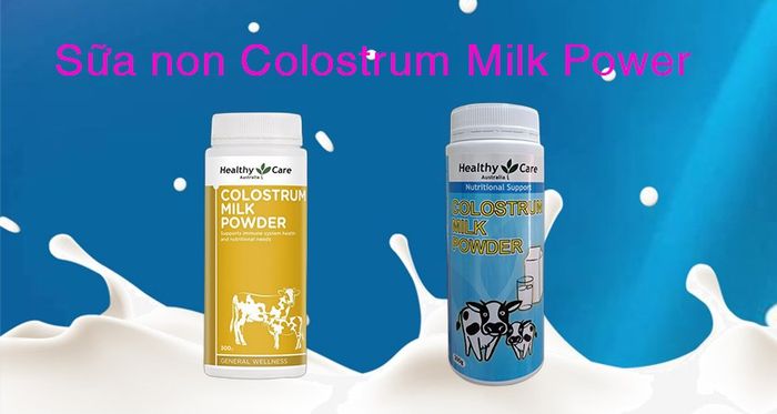 Sữa non Colostrum Milk Powder chứa nhiều dưỡng chất quan trọng