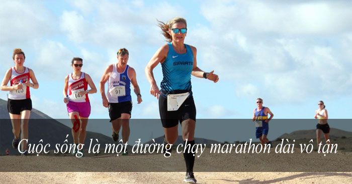 Luận điểm: Cuộc sống là một cuộc đua marathon không điểm dừng