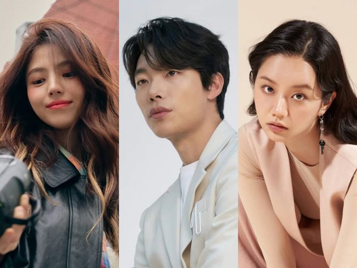 Ryu Jun Yeol và Han So Hee (bên trái), Lee Hyeri (bên phải). Hình ảnh: Nate
