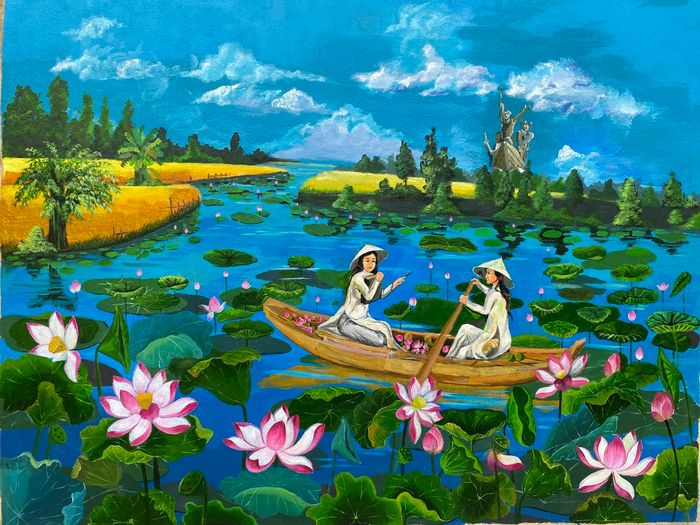 Bên cạnh đó, Sở Giáo dục và Đào tạo Đồng Tháp đồng thời tổ chức Hội thi Vẽ bích họa sen. Đến ngày 10/5, Ban Tổ chức đã chọn lựa 140 tác phẩm xuất sắc nhất từ các huyện và thành phố đã đăng ký tham gia. Trong số đó, có 28 trường Mầm non, 42 trường Tiểu học, 41 trường THCS, 29 trường THPT và Trung tâm Giáo dục Thường xuyên để tham dự Hội thi Vẽ bích họa sen. Ban Chấm thi sẽ tổ chức 2 vòng chấm điểm, dự kiến tổng kết và trao giải vào ngày 17/5.