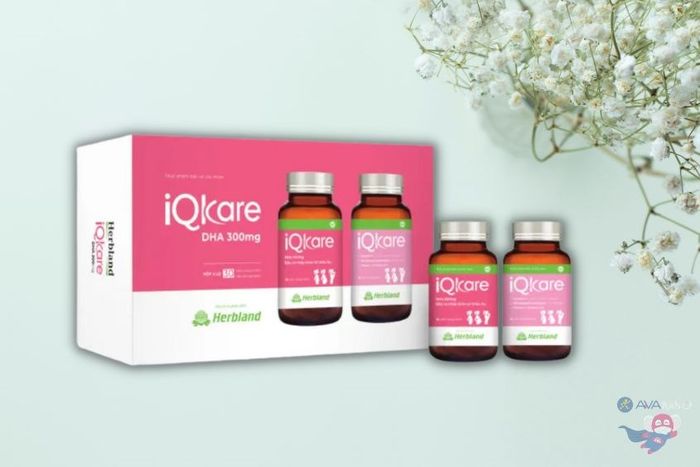 Mẹ có thể dùng viên uống Herbland IQKARE trước khi xét nghiệm Double test