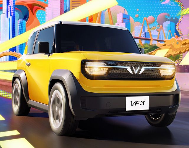 Động cơ của VinFast VF 3 mạnh mẽ hơn đối thủ Wuling Mini EV - Ảnh: VinFast