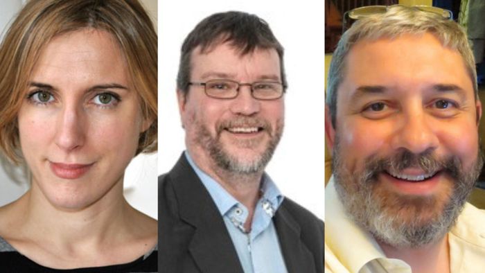 Một số tác giả của bộ sách. Từ trái qua: Sarah-Jayne Blakemore, Joseph M. Boden và Christopher D. Green. Ảnh: OneDublin/The Conversation/ResearchGate