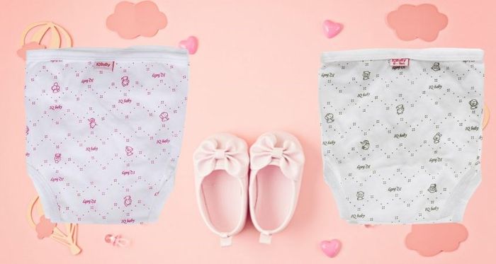 Tã vải sơ sinh IQ Baby size S3 2 cái/bịch (6 - 9 tháng)