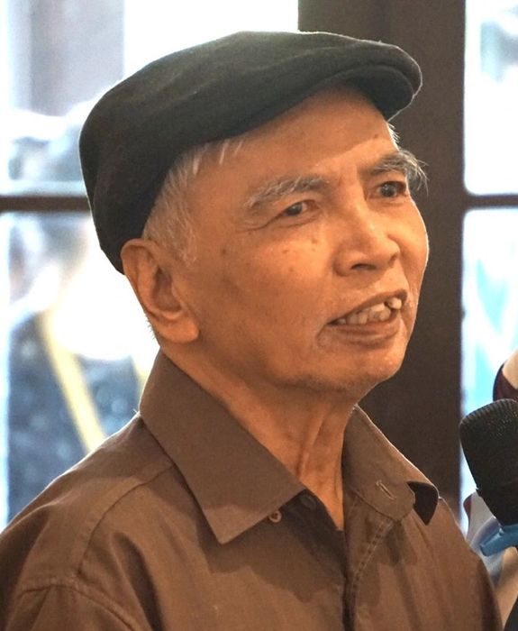 Họa sĩ Tô Ngọc Thành chia sẻ những câu chuyện về cha mình, danh họa Tô Ngọc Vân - Ảnh: T.ĐIỂU