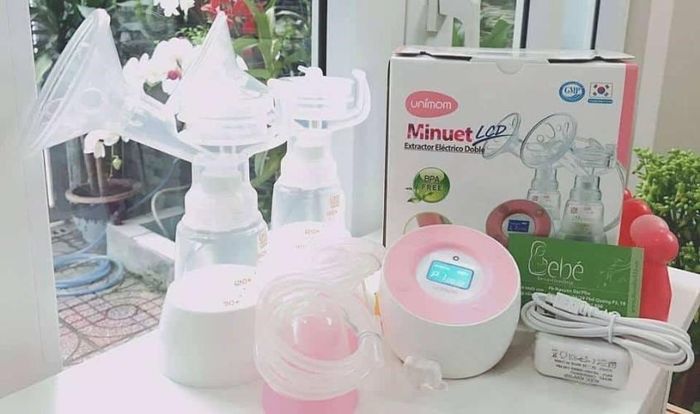 Máy hút sữa Unimom sử dụng công nghệ hút sữa hiệu quả