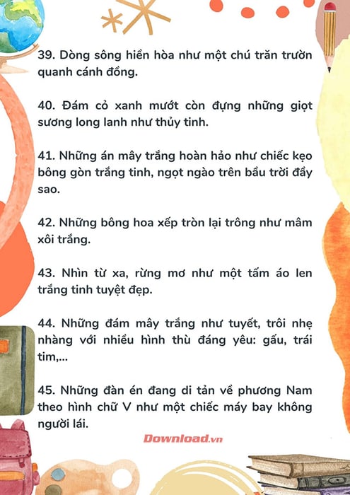 Chiến lược thành công cho việc viết câu so sánh trong văn miêu tả