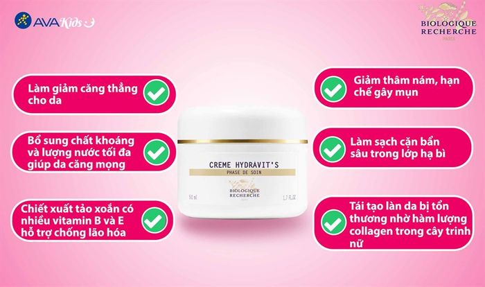 Sữa dưỡng thể Biologique Recherche Creme Hydravit’S