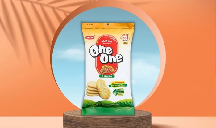 Bánh gạo One One vị bò nướng 150g