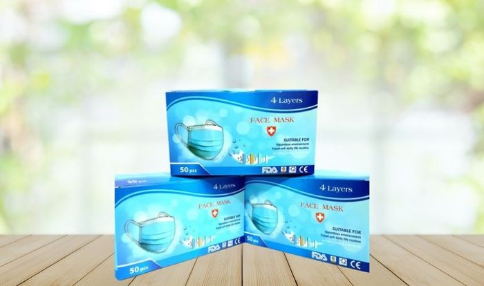 Khẩu trang y tế 4 lớp kháng khuẩn SG1 có thiết kế tiện lợi