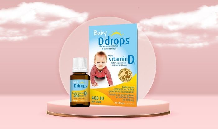 Sản phẩm cung cấp 400 IU vitamin D mỗi ngày