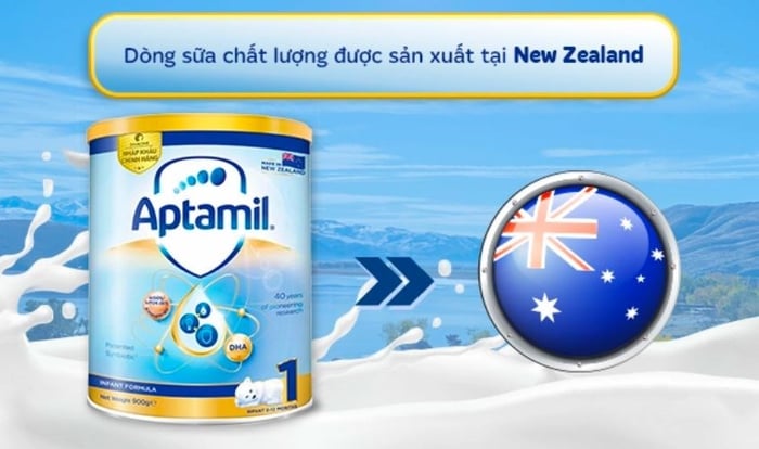 Sữa bột Aptamil Infant Formula số 1 900g (dành cho trẻ từ 0 - 12 tháng)