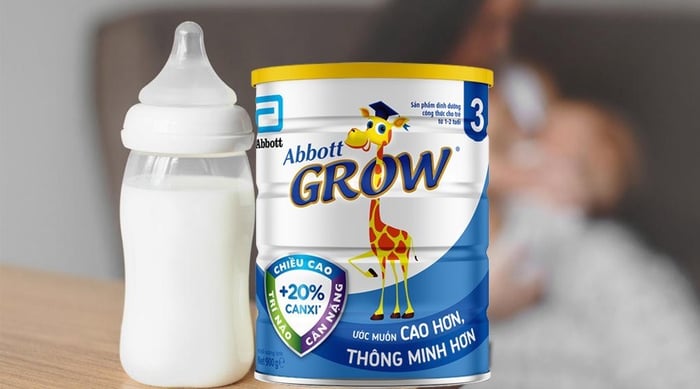 Sữa Bột Abbott Grow Số 3 Hương Vani 900g (12 - 24 Tháng)