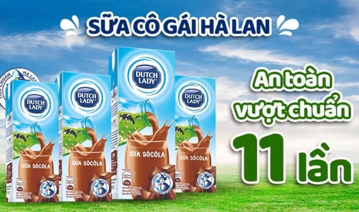 Sữa Cô Gái Hà Lan vị socola