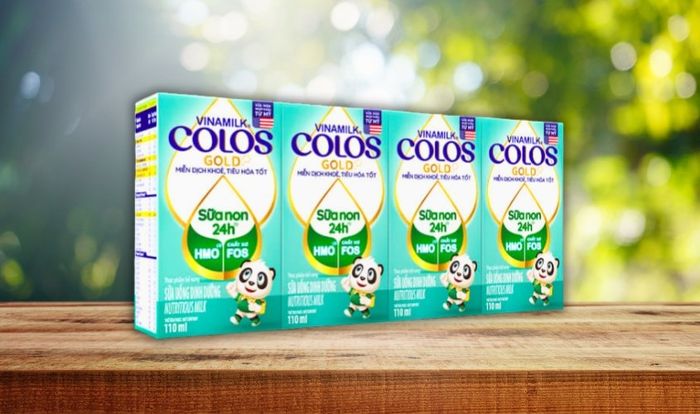 Lốc 4 hộp sữa non pha sẵn Vinamilk ColosGold 110 ml (từ 1 tuổi)