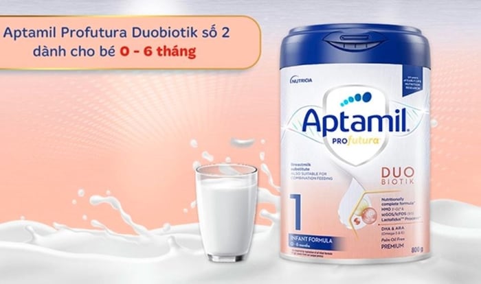 Sữa bột Aptamil Profutura Duobiotik số 1 800g (0 - 6 tháng tuổi)