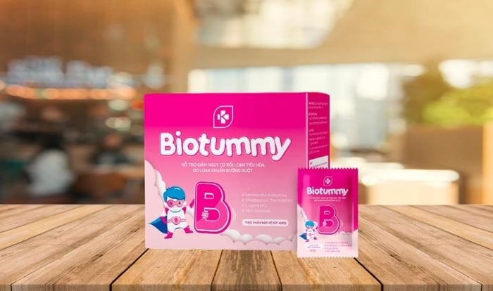 Men vi sinh Kentek Biotummy hỗ trợ giảm nguy cơ rối loạn tiêu hóa 30 gói (từ 3 tuổi)