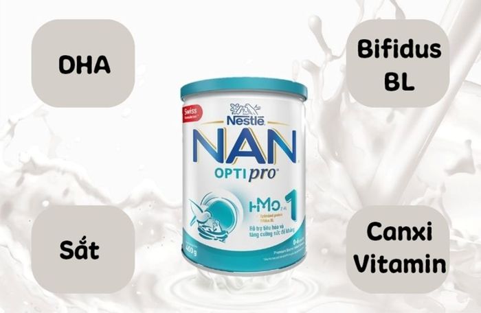 Sữa bột NAN Optipro số 1 400g (0 - 6 tháng)
