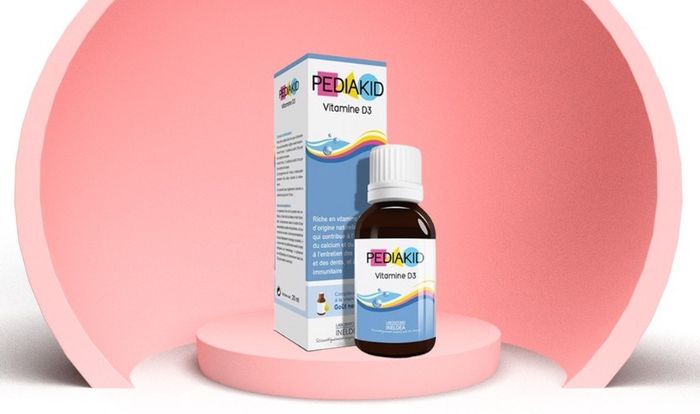 Siro Pediakid Vitamin D3 phát triển xương và răng 20 ml