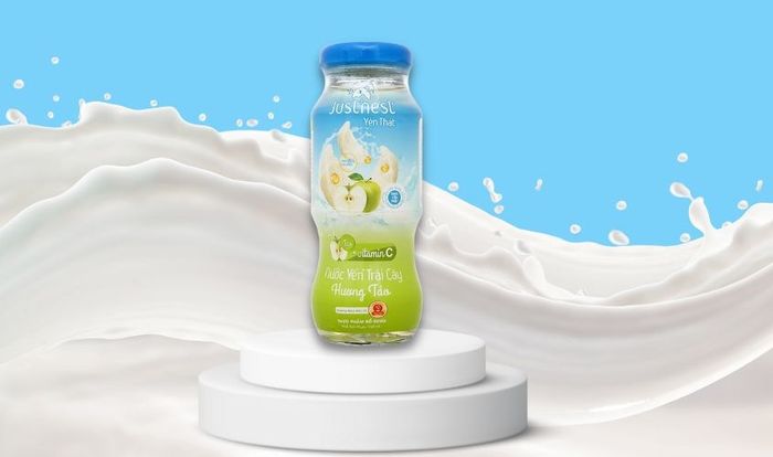 Nước yến sào Justnest vị táo 160 ml/hũ (phù hợp từ 1 tuổi)