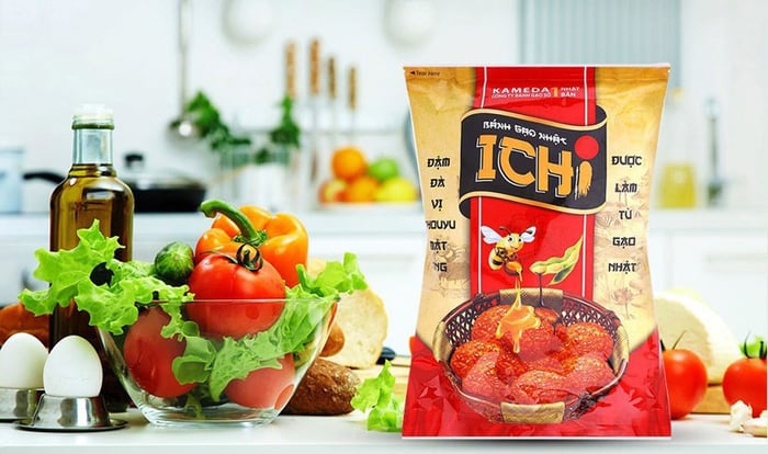 Bánh gạo Nhật Ichi vị Shouyu mật ong gói 180g