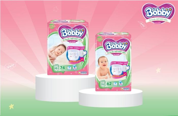 Tã quần mở một bên Bobby đến từ thương hiệu nổi tiếng của Nhật Bản