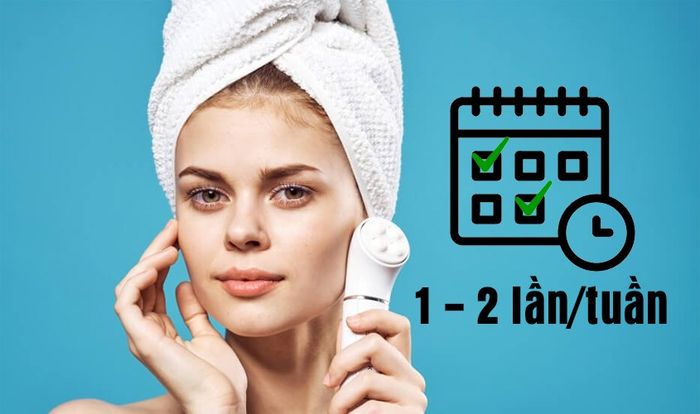 Hãy sử dụng máy massage 1 - 2 lần mỗi tuần để đạt được hiệu quả tốt nhất.